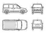 Ford Transit Connect 2002 года